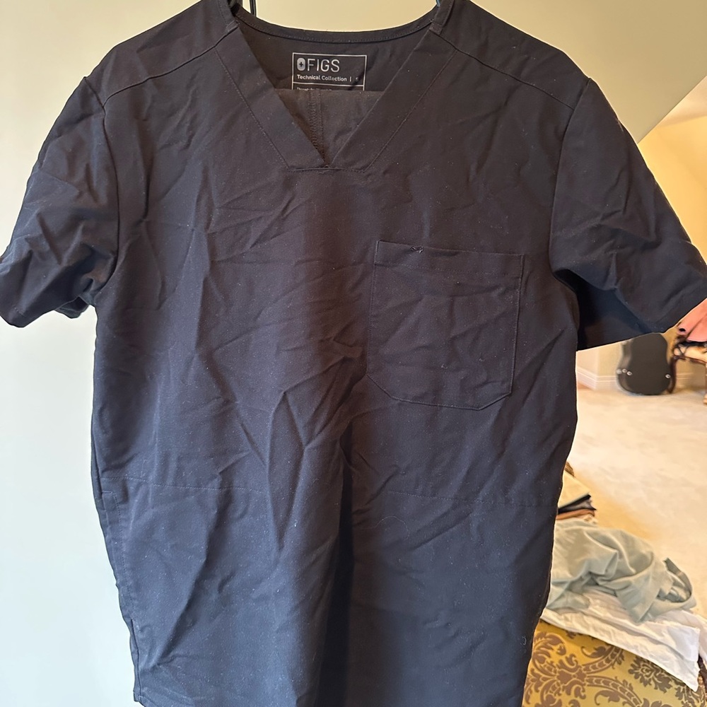 FIGS Scrub Set Small in Black